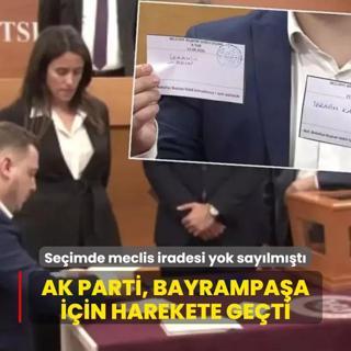AK Parti'den Bayrampaa'daki seimle ilgili adm: Dava ald