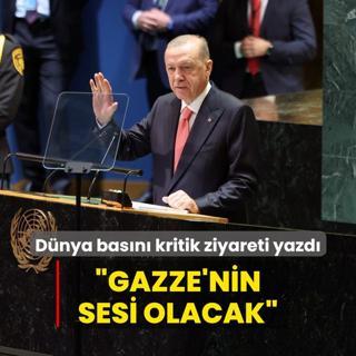 Dnya basn Bakan Erdoan'n ABD ziyaretini yazd: Gazze'nin sesi olacak