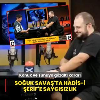 Souk Sava'ta Hadis-i erif'e saygszlk... Basavclk harekete geti: 2 kii hakknda gzalt karar