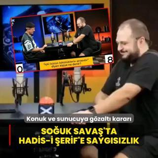 Souk Sava'ta Hadis-i erif'e saygszlk... Basavclk harekete geti: 2 kii hakknda gzalt karar