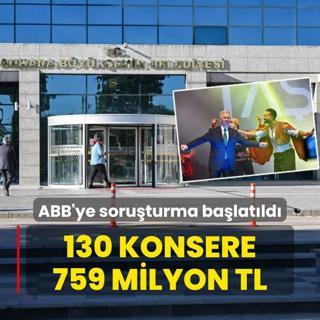 Ankara Bykehir Belediyesi'ne konser soruturmas