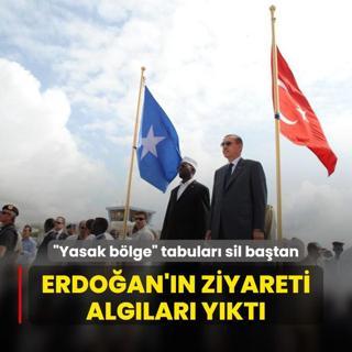 Yasak blge tabular sil batan! Bakan Erdoan'n ziyareti alglar ykt