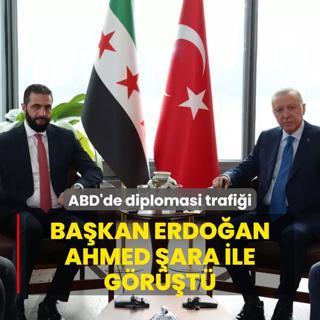 ABD'de diplomasi trafii: Bakan Erdoan, Ahmed ara ile grt