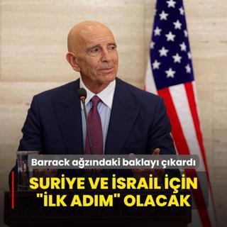 Barrack azndaki baklay kard! Suriye ve srail arasnda ilk adm olacak