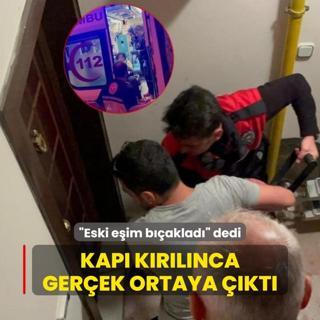 Eski eim baklad dedi! Kap krlnca gerek ortaya kt