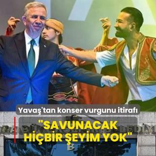 Mansur Yava'tan konser vurgunu itiraf: Savunacak hibir eyim yok