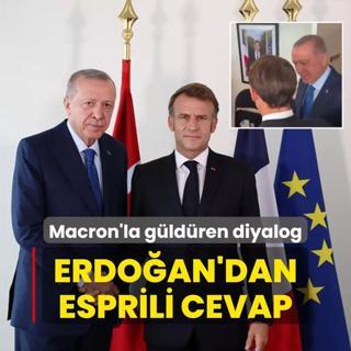 Bakan Erdoan ile Macron arasnda dikkat eken diyalog: yi olduu zamanlar da oluyor demek ki