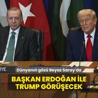 Dnyann gz Beyaz Saray'da! Bakan Erdoan-Trump grecek