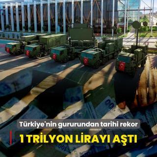 1 trilyon liray at! Trkiye'nin gururundan tarihi rekor
