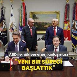 Trkiye ile ABD arasnda nkleer enerji anlamas: Yeni bir sreci balattk