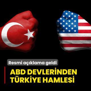ABD devlerinden Trkiye hamlesi! Yeni projeler yolda