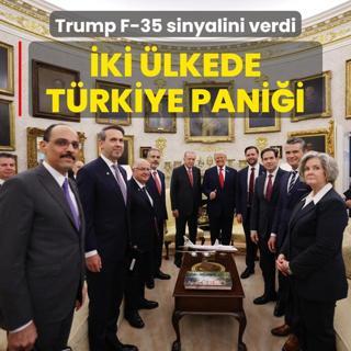 Trump F-35 sinyalini verdi! ki lkede Trkiye panii balad
