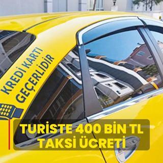 Turist dolandran taksicinin ruhsat iptal