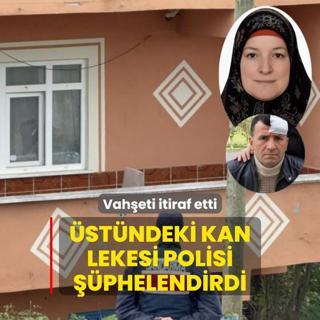 stndeki kan lekesi polisi phelendirdi! Vaheti itiraf etti