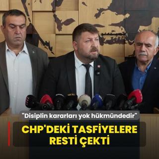 CHP'de parti ii tasfiyelere resti ekti: Disiplin kararlar yok hkmndedir