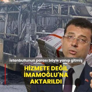 stanbullunun paras byle yanp gitmi... Hizmete deil mamolu'na aktarld