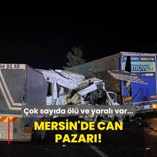 Mersin'de can pazar! ok sayda l ve yaral var...