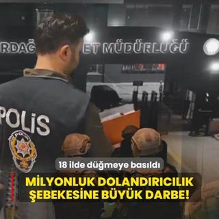 537 vatanda 984 milyon TL dolandran ebeke kertildi: 41 tutuklama!