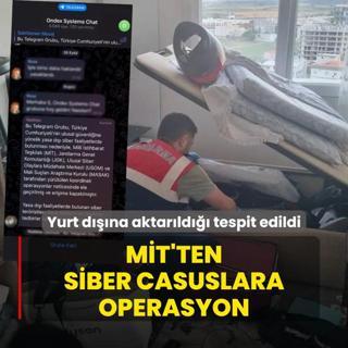 MT'ten siber casuslara operasyon! Yurt dna aktarld tespit edildi
