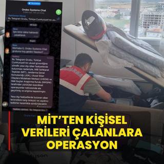 MT'ten kiisel verileri alanlara operasyon
