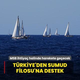 Trkiye'den Sumud Filosu'na destek! MSB ihtiya halinde harekete geecek