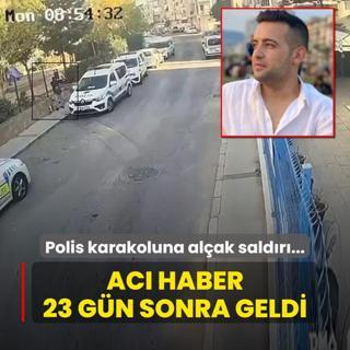 Polis karakoluna alak saldr... Ac haber 23 gn sonra geldi