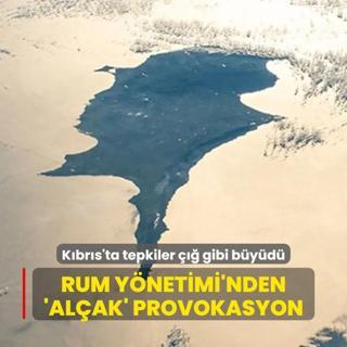 Kbrs'ta tepkiler  gibi byd... Rum Ynetimi'nden alak provokasyon