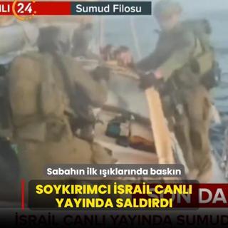 Soykrmc srail canl yaynda saldrd... Sabahn ilk klarnda baskn