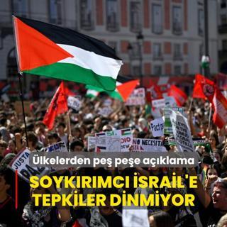 Soykrmc srail'e tepkiler dinmiyor... lkelerden pe pee aklama