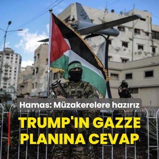 Trump'n planna cevap geldi! Hamas rehinleri serbest brakmay Gazze'nin ynetimini devretmeyi kabul etti