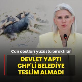 Can dostlar yzst braktlar! Devlet yapt CHP'li belediye teslim almad
