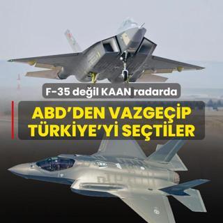 F-35 deil KAAN radarda! ABD'den vazgeip Trkiye'yi seecekler