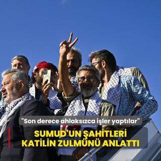 Sumud'un ahitleri katilin zulmn anlatt: Son derece ahlakszca iler yaptlar