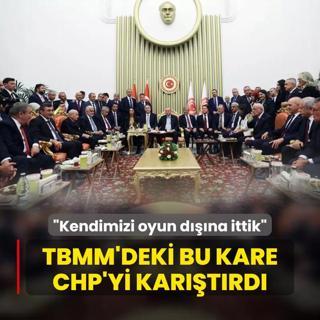 TBMM'deki bu kare CHP'yi kartrd: Kendimizi oyun dna ittik