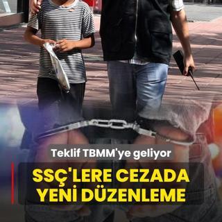 Teklif TBMM'ye geliyor! SS'lere cezalarda yeni dzenleme