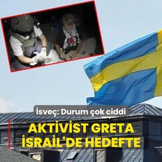Aktivist Greta srail'de hedefte... sve: Durum ok ciddi
