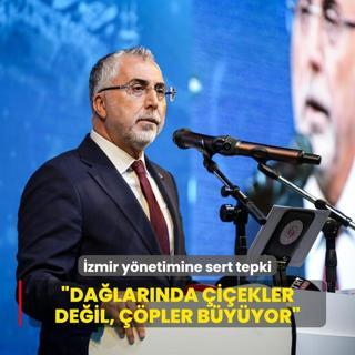 Bakan Ikhan: zmir'in dalarnda iekler deil, p ynlar byyor