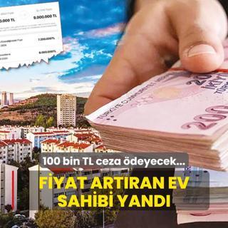 Fiyat artran ev sahibi yand