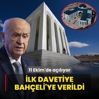 11 Ekim'de alyor! lk davetiye Baheli'ye verildi