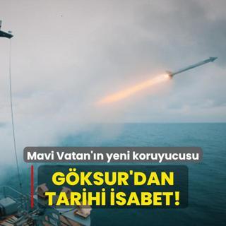 Mavi Vatan'n yeni koruyucusu... GKSUR'dan tarihi isabet!