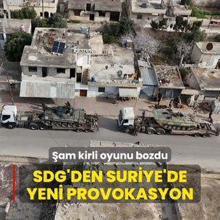 Terr rgt SDG'den yeni provokasyon... am kirli oyunu bozdu