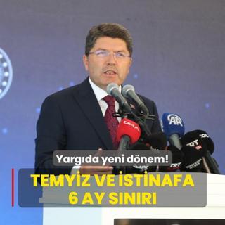 Yargda yeni dnem: Temyiz ve istinafa 6 ay snr!