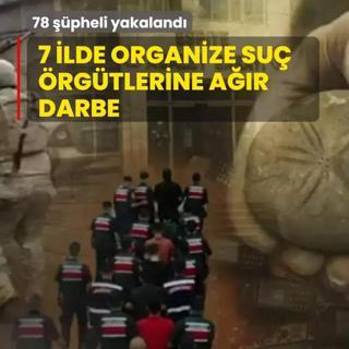 7 ilde organize su rgtlerine ar darbe: 78 pheli yakaland