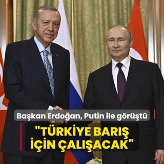 Bakan Erdoan, Putin ile telefonda grt: Trkiye bar iin alacak