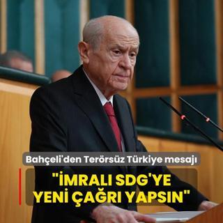 MHP Genel Bakan Devlet Baheli: mral SDG'ye yeni ar yapsn
