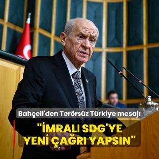 MHP Genel Bakan Devlet Baheli: mral SDG'ye yeni ar yapsn