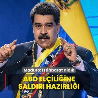 ABD eliliine saldr hazrl! Maduro: stihbarat aldk