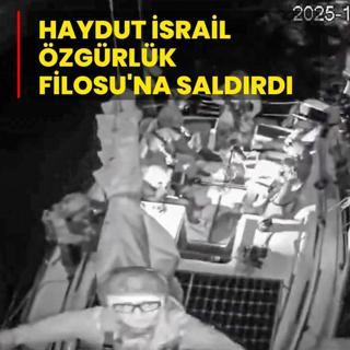 galci srail'den zgrlk Filosu'na uluslararas sularda saldr! Askerler gemiyi bast