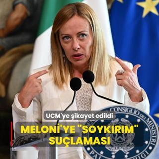 Meloni'ye soykrm sulamas... UCM'ye ikayet edildi