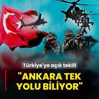 Trkiye'ye ak teklif: Ankara tek yolu biliyor